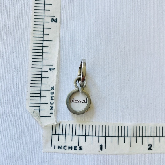 LAST ONE - Blessed Pick Up Sticks Reversible Charm - Picture 2 of 2